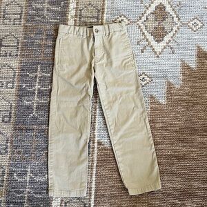 Boys Polo Ralph Lauren Khaki Classic Fit Flat Front Pant NWOT